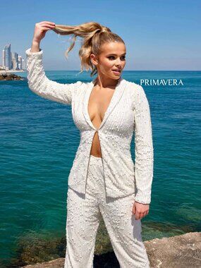Primavera: 4063 Sequin Suit Set